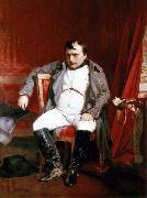 Napoleon Bonaparte abdicated in Fontainebleau, Paul Delaroche